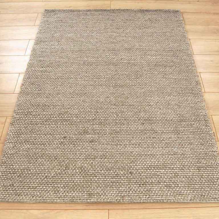 Emerald Camel Textured Rug | Wool Rugs Belrose | Rugs N Timber