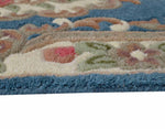 Rose Avolon Blue Runner | Wool Rugs Belrose | Rugs N Timber