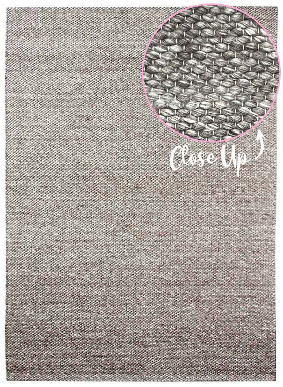 Opal Brown Rug | Wool Rugs Belrose | Rugs N Timber