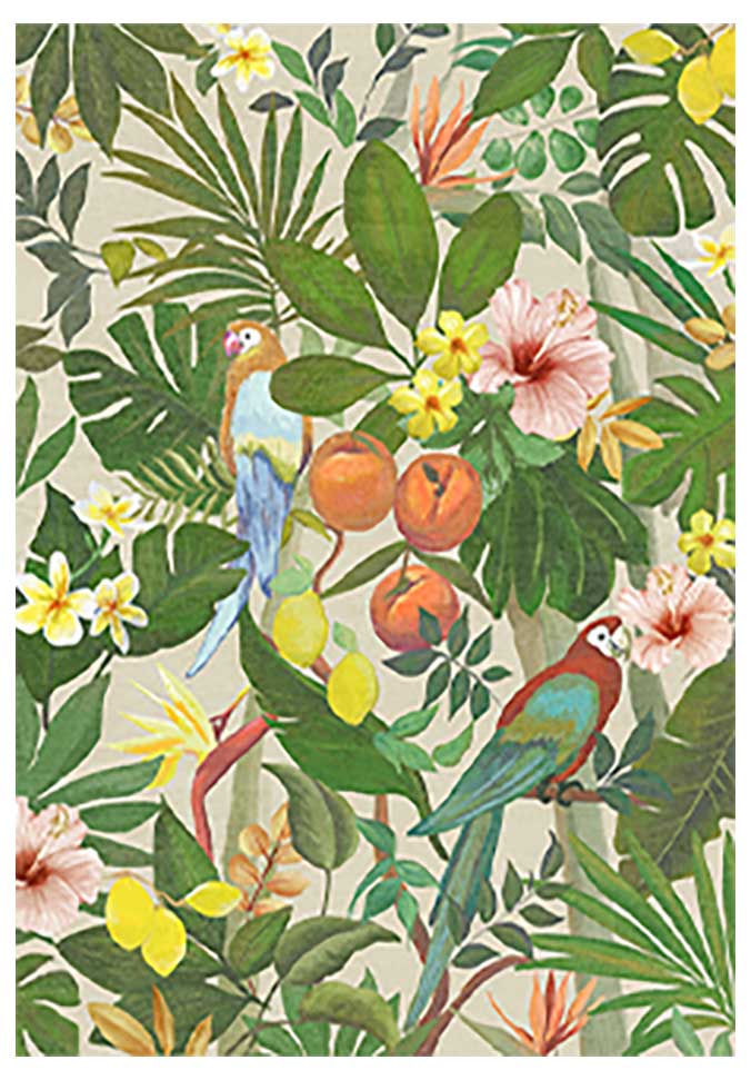 Bronte Green Tropicana Rug