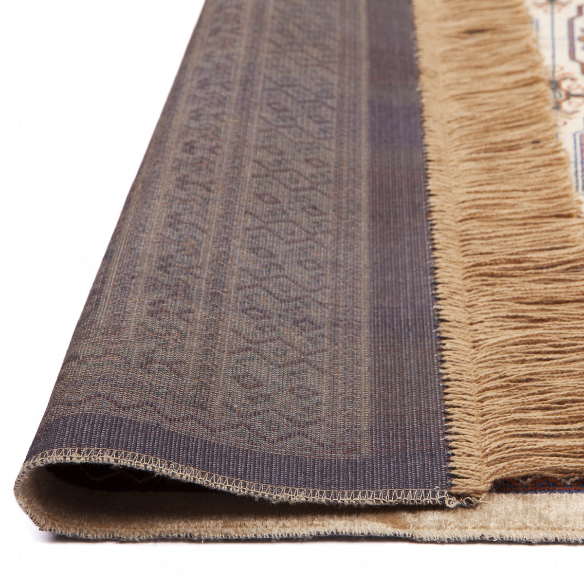 Fairlight Gold Eyelets Oriental Rug