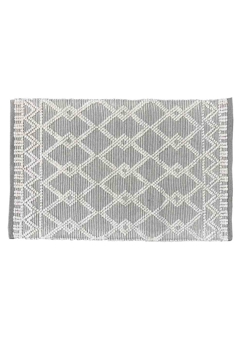 Middleton Off-White Link Mat | Machine Washable Rugs Belrose | Rugs N Timber