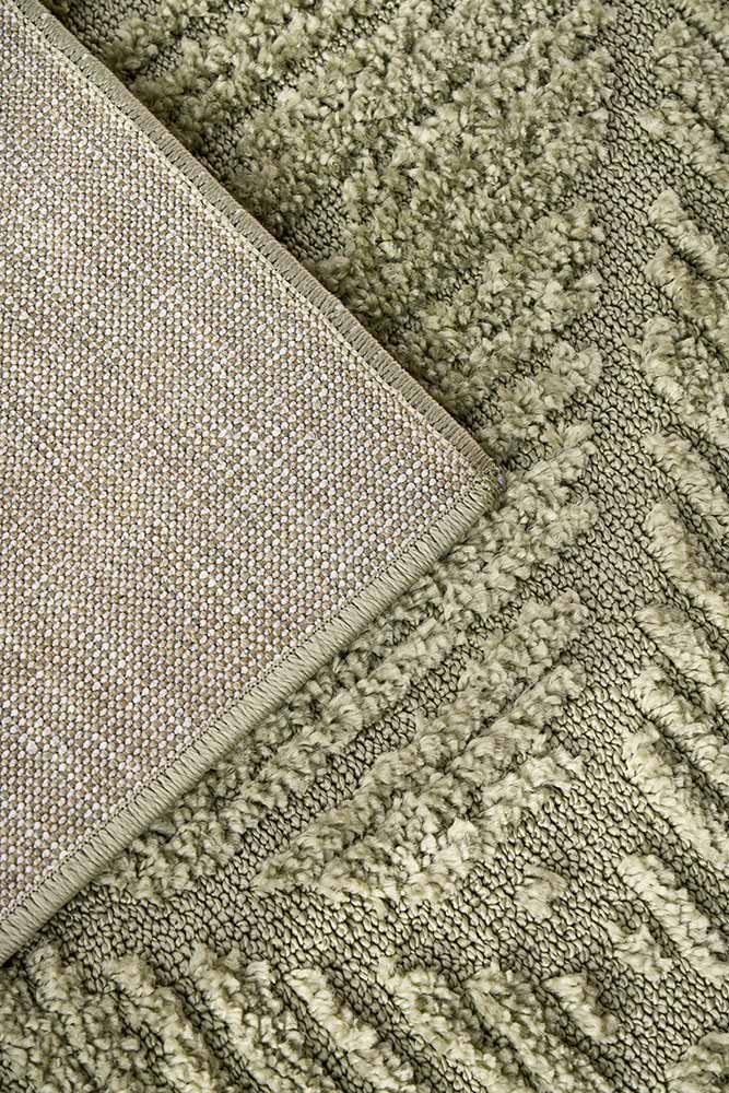 Esther Olive Lattice Runner