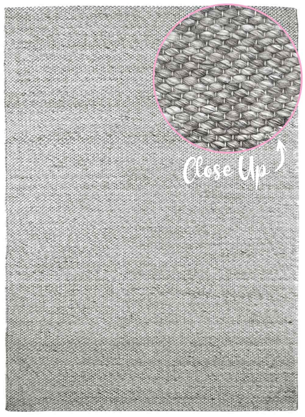 Opal Grey Rug | Wool Rugs Belrose | Rugs N Timber
