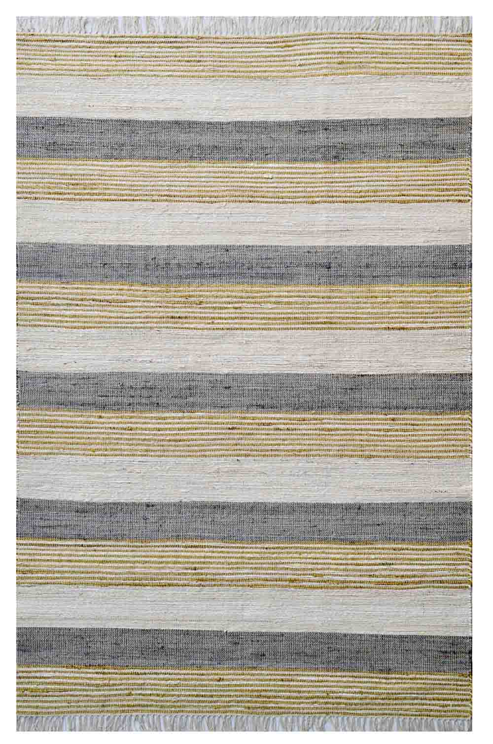 Daytona Stripes Jute Rug | Natural Fibre Rugs Belrose | Rugs N Timber