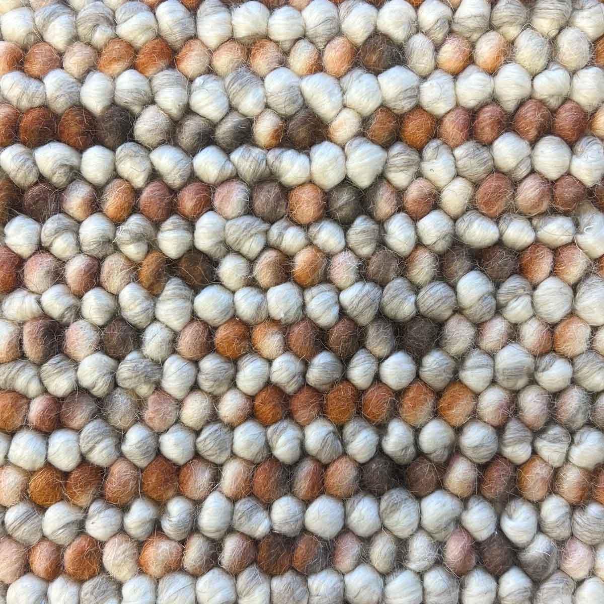 Balmain Copper Textured Rug | Wool Rugs Belrose | Rugs N Timber