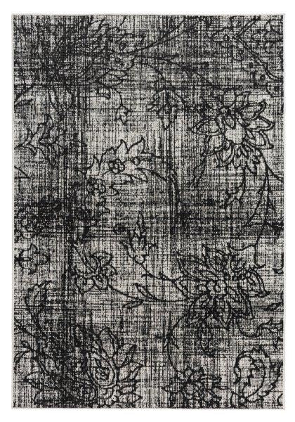 Randwick Charcoal Floral Rug