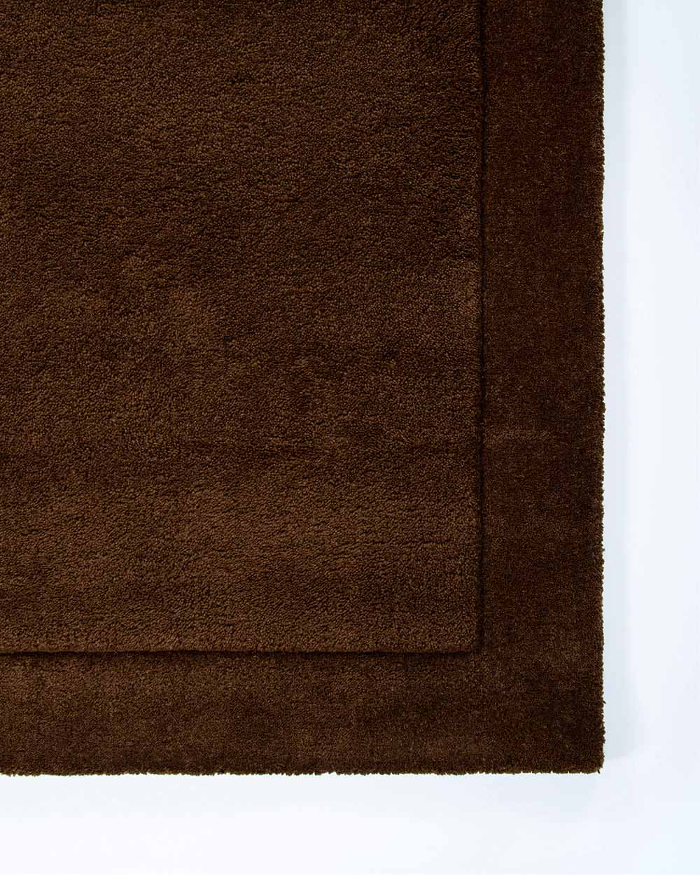 Norfolk Chocolate Rug by Baya | Brown Designer Wool Rug | Rugs N Timber Belrose