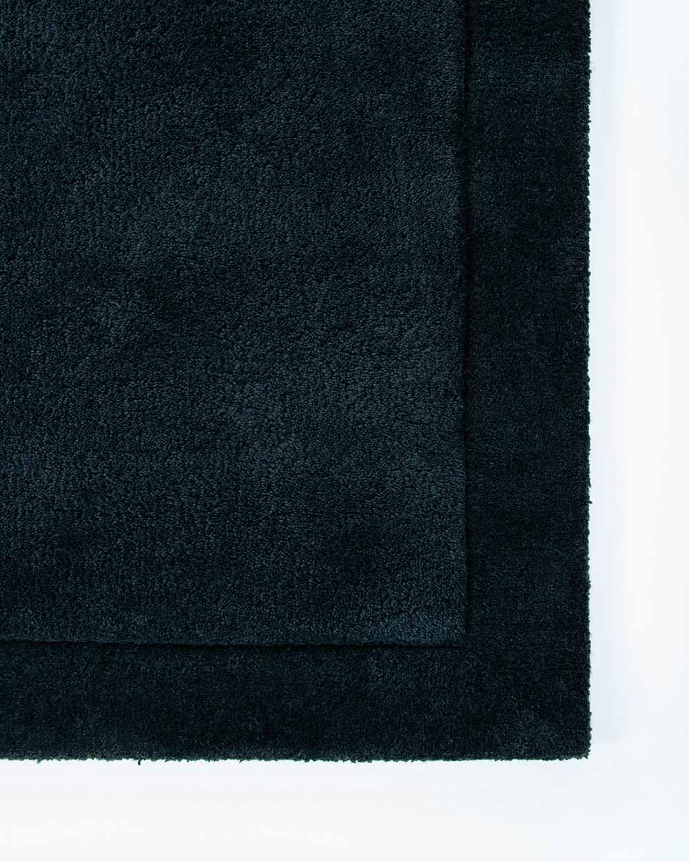 Norfolk Ink Rug by Baya | Deep Blue Designer Wool Rug | Rugs N Timber Belrose