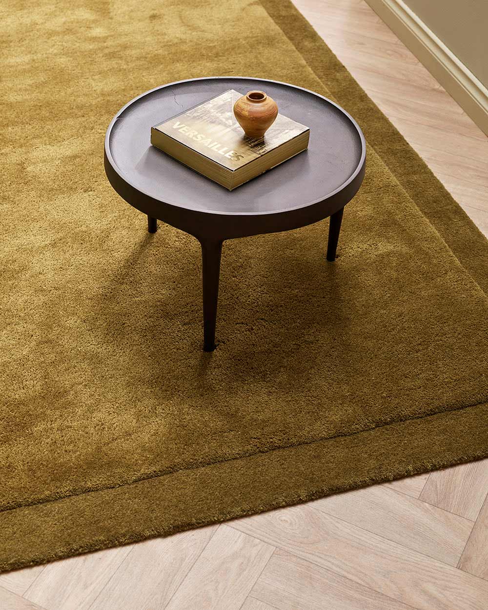 Norfolk Olive Rug by Baya | Green Designer Wool Rug | Rugs N Timber Belrose