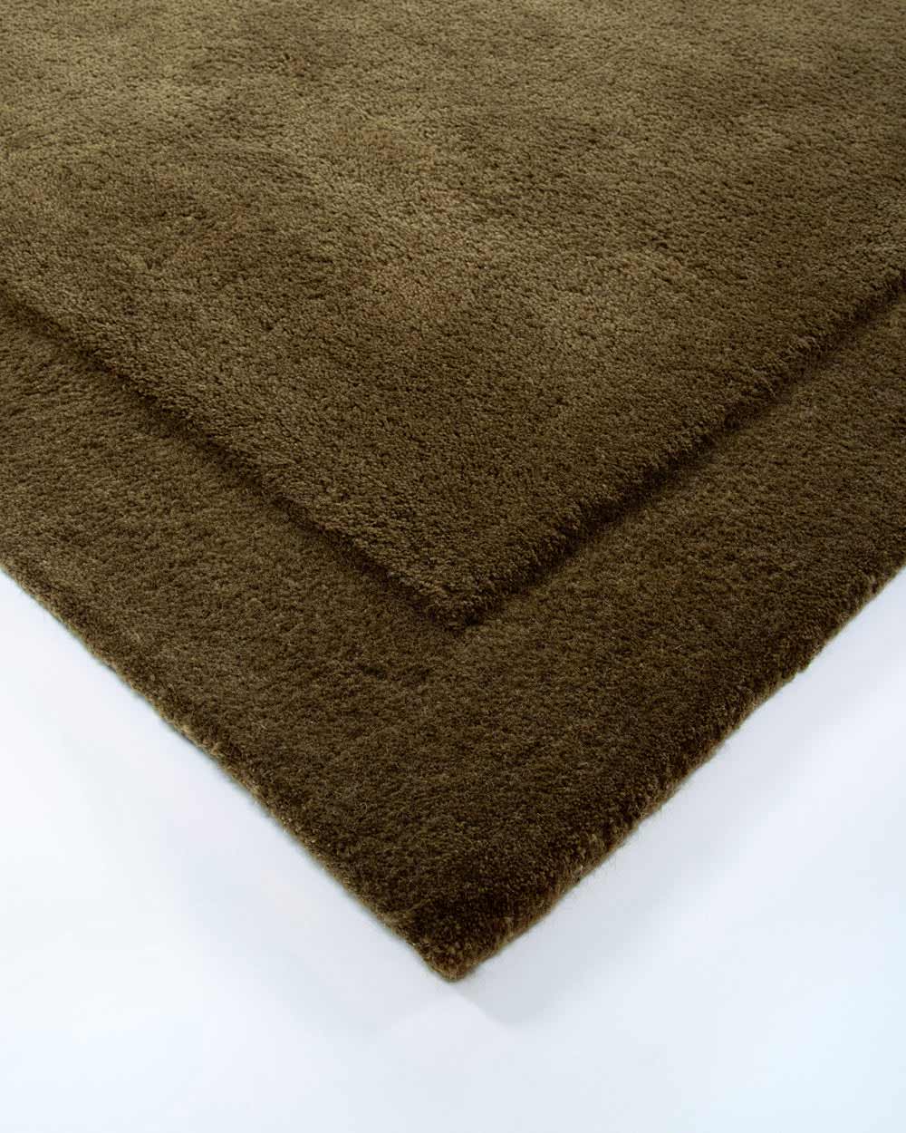 Norfolk Olive Rug by Baya | Green Designer Wool Rug | Rugs N Timber Belrose