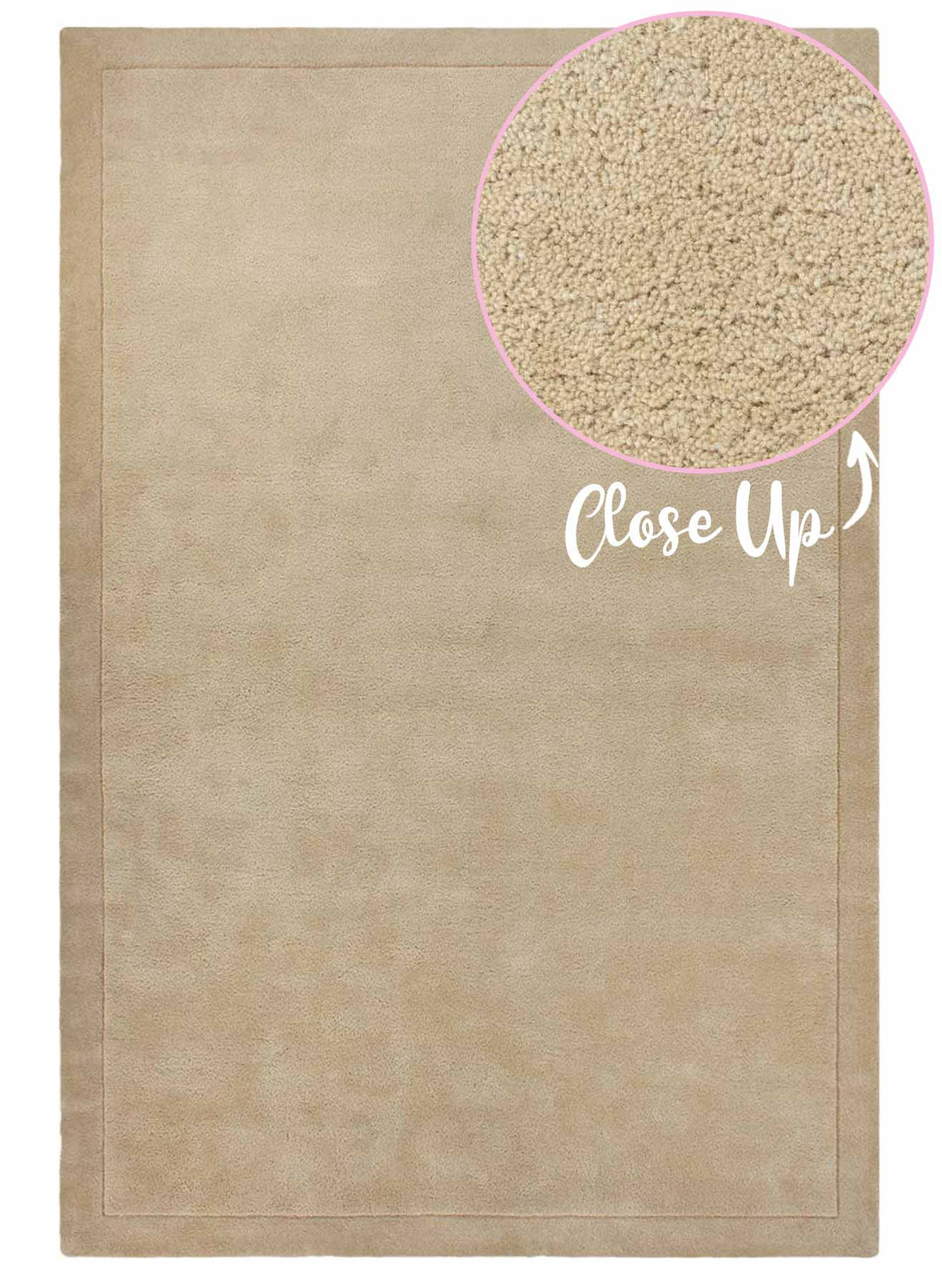 Norfolk Brass Rug by Baya | Coastal Designer Wool Rug | Rugs N Timber Belrose