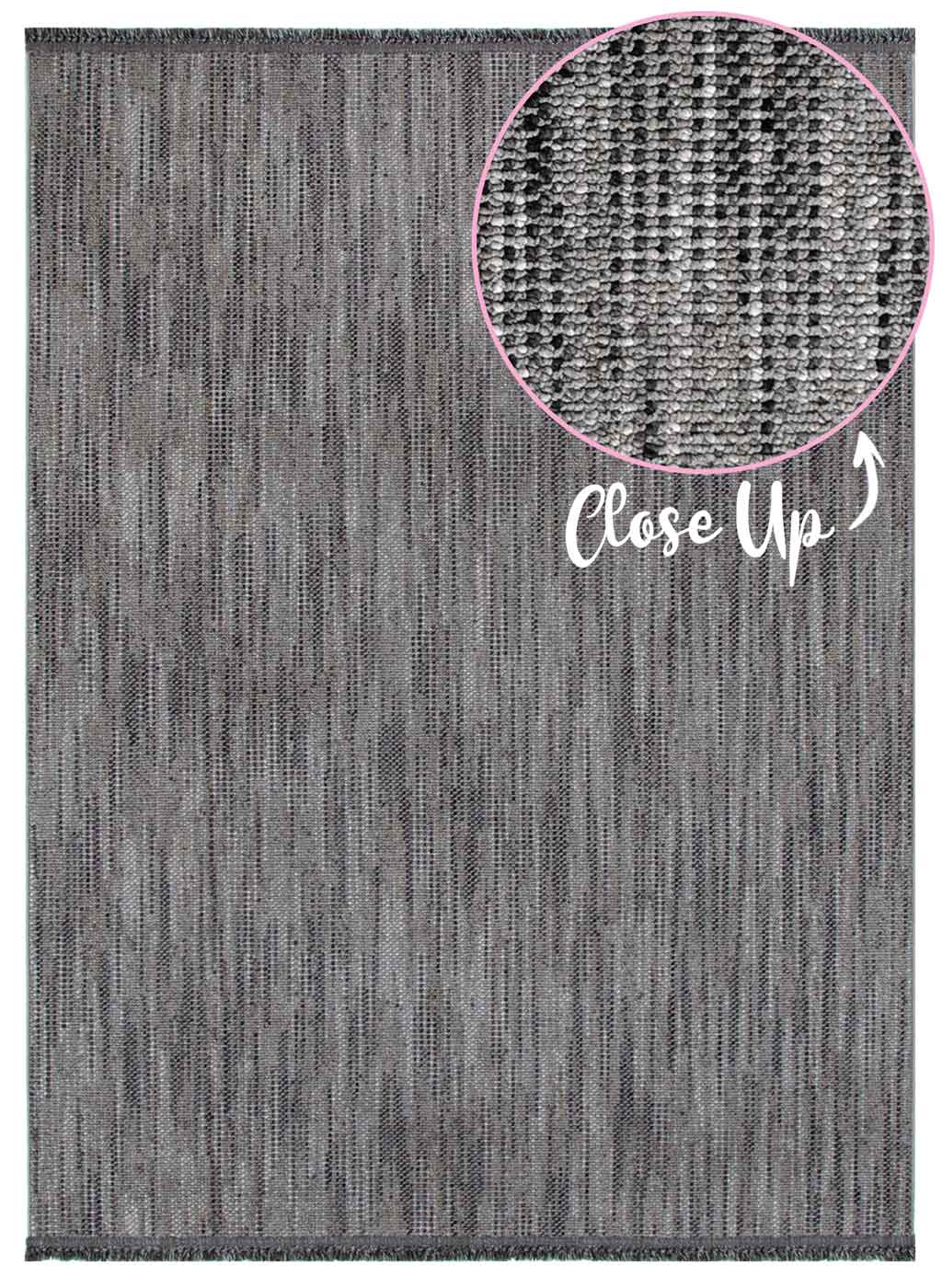 Cortona Charcoal Shadow Rug | bold dark grey rug with textured vertical streaks | Rugs N Timber Belrose