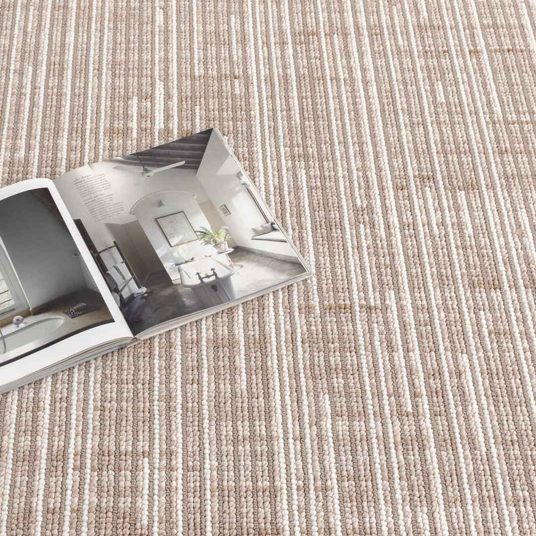 Cortona Desert Horizon Runner | Beige Striped Runners Belrose
