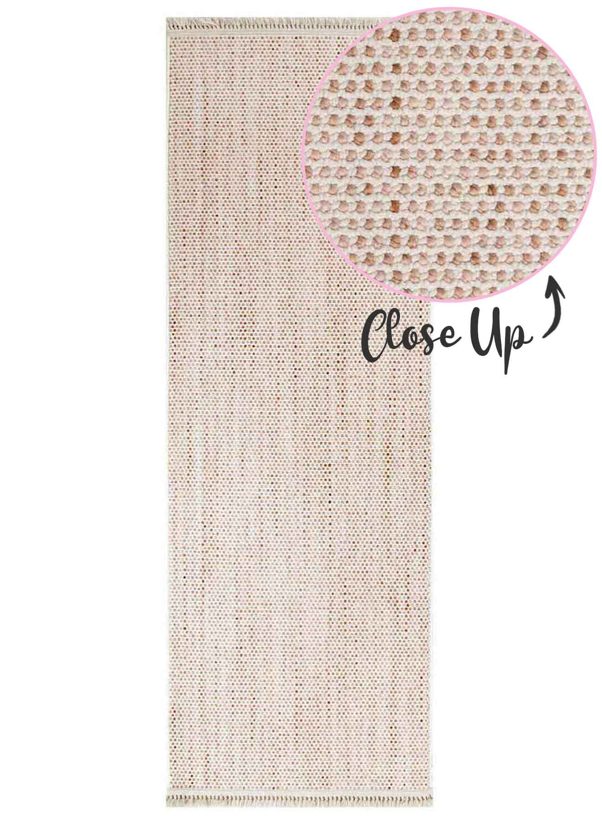 Cortona Shell Pebbles Runner | Neutral Beige Runners Belrose