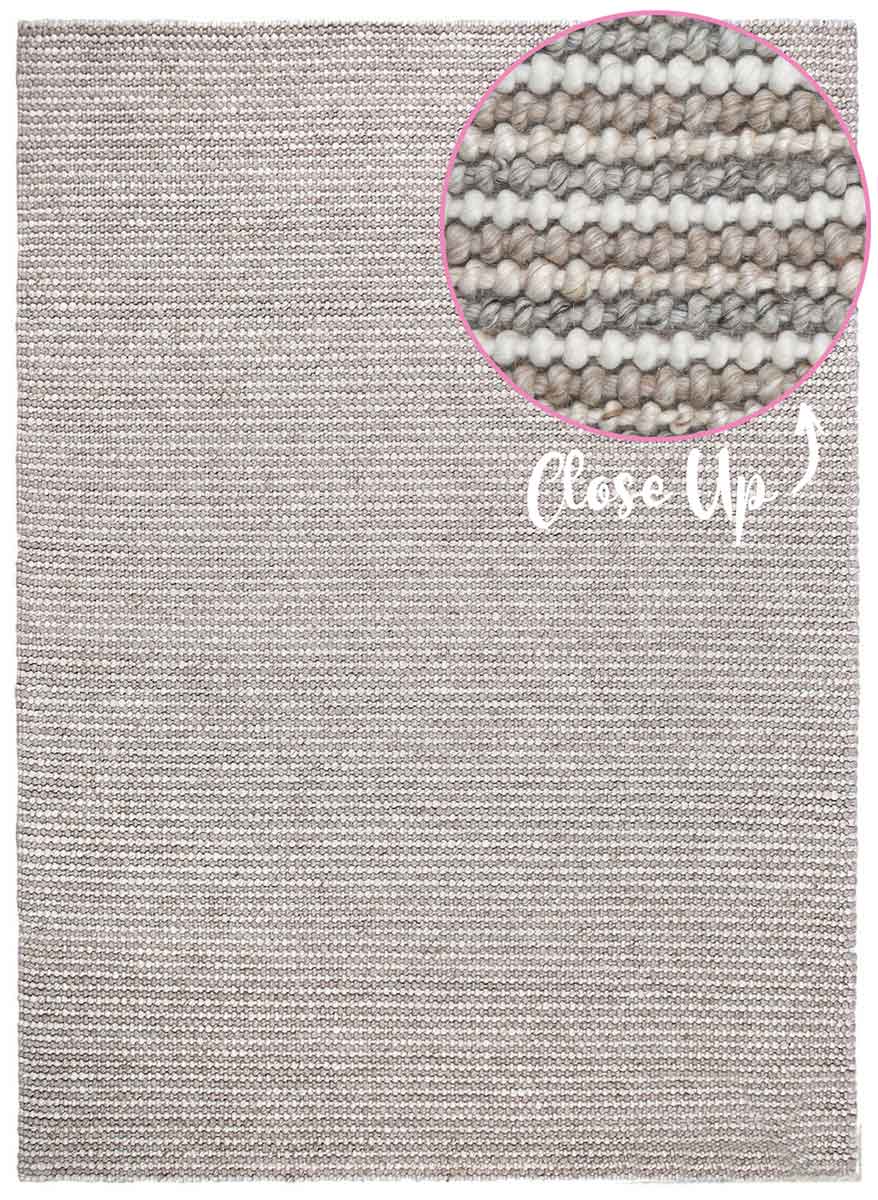 Emerald Stone Rug - Textured Wool Rug - Rugs N Timber Belrose