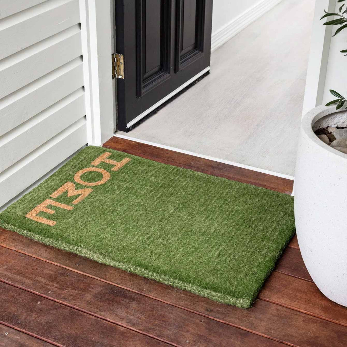 Home Green Premium Door Mat | Coir Doormats Belrose | Rugs N Timber