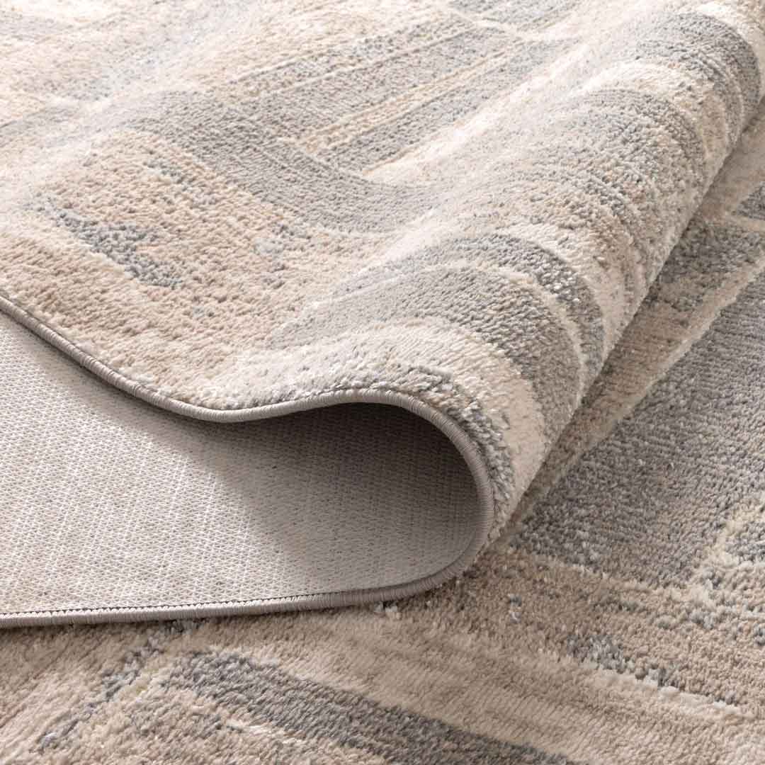 Mendoza Blocks Runner – Non-Slip Modern Hallway Rug | Rugs N Timber Belrose