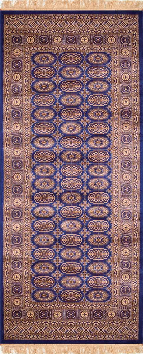 Fairlight Blue Eyelets Oriental Runner