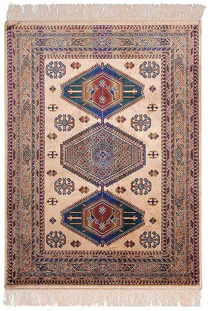 Fairlight Gold Aztec Oriental Rug