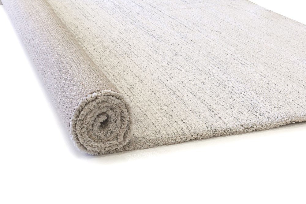 Bondi Stone Berber Rug – modern grey coastal rug available at Rugs N Timber Belrose showroom