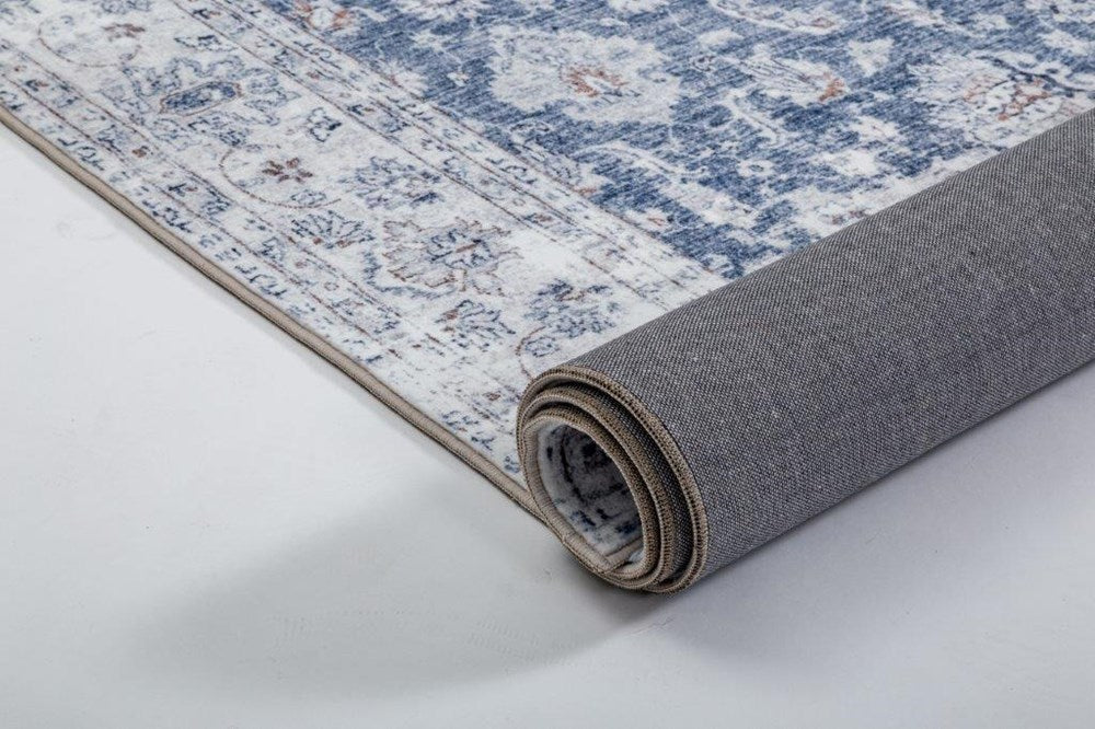 Clareville Powder Blue Fiore Rug