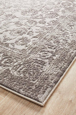 Edith Silver Classic Runner | Traditional Runners Belrose | Rugs N Timber