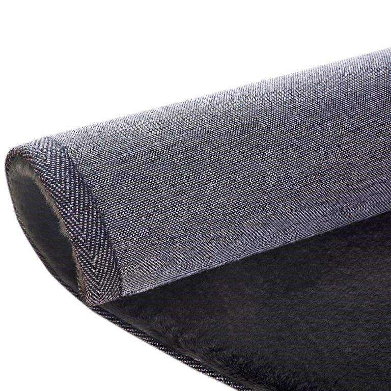 Duffy Charcoal Round Rug