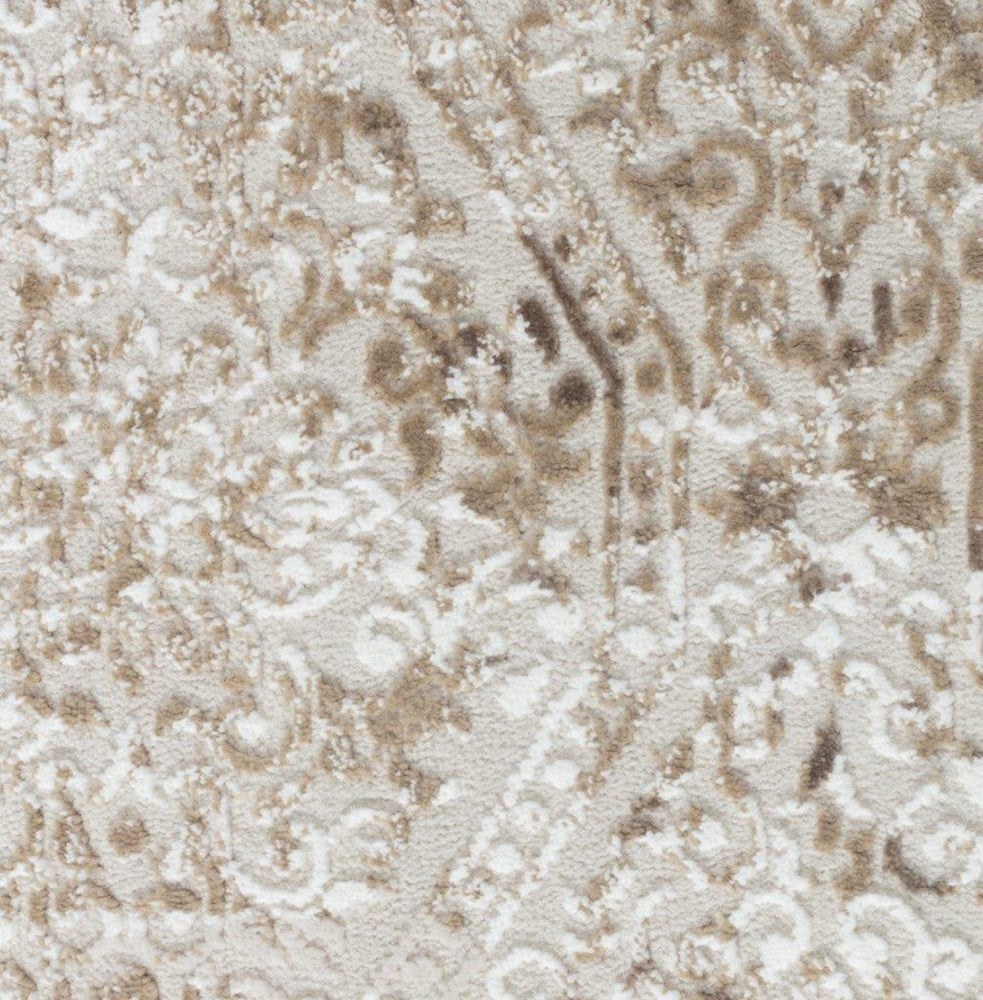 Balmoral Ivory Scroll Rug