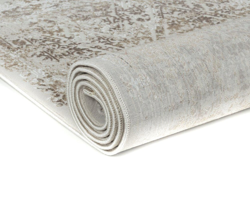 Balmoral Ivory Scroll Rug