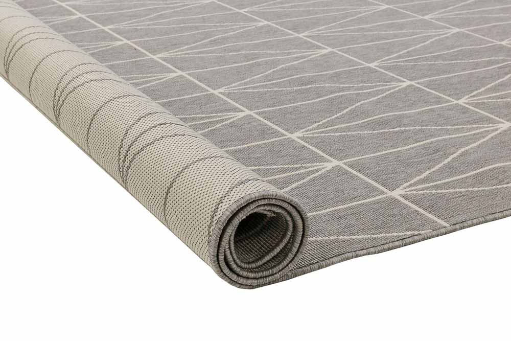 Dee Why Grey Chevron Rug | Outdoor Rugs Belrose | Rugs N Timber