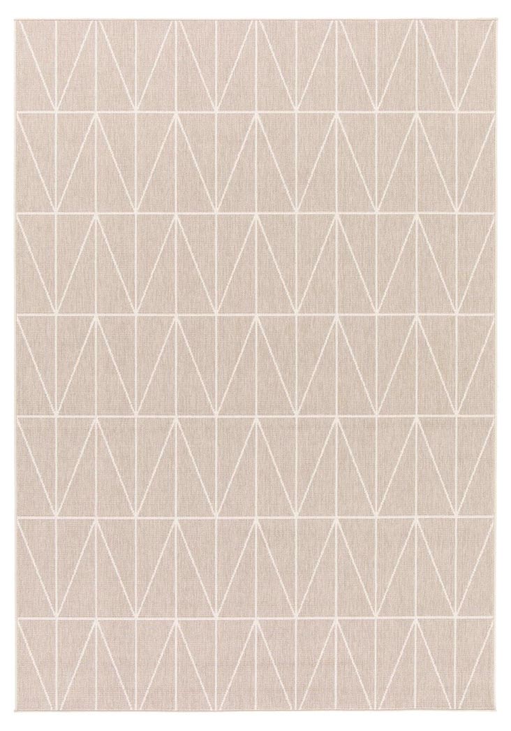 Dee Why Beige Chevron Rug | Outdoor Rugs Belrose | Rugs N Timber