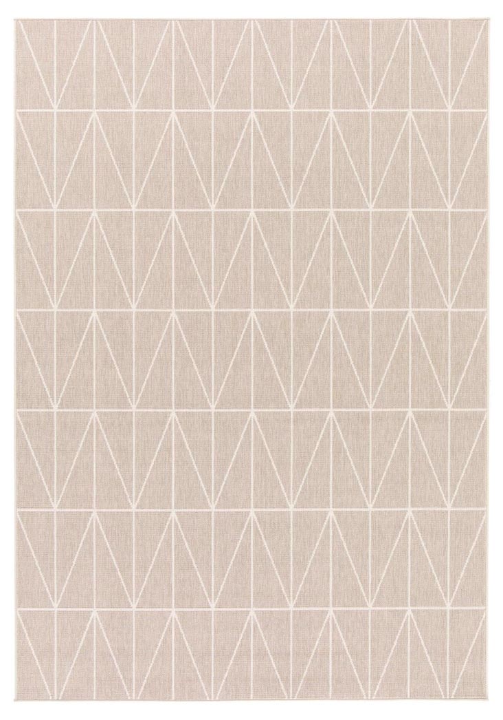 Dee Why Beige Chevron Rug | Outdoor Rugs Belrose | Rugs N Timber