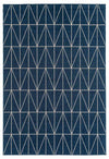 Dee Why Blue Chevron Rug | Outdoor Rugs Belrose | Rugs N Timber