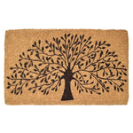 FM2 Premium Thick Coir Doormat - Tree of Life