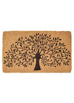 FM2 Premium Thick Coir Doormat - Tree of Life
