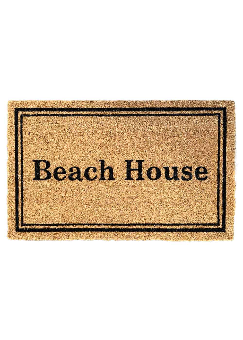 Beach House Door Mat | Coir Doormats Belrose | Rugs N Timber