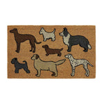 PVC Backed Coir Doormat - Dog Park