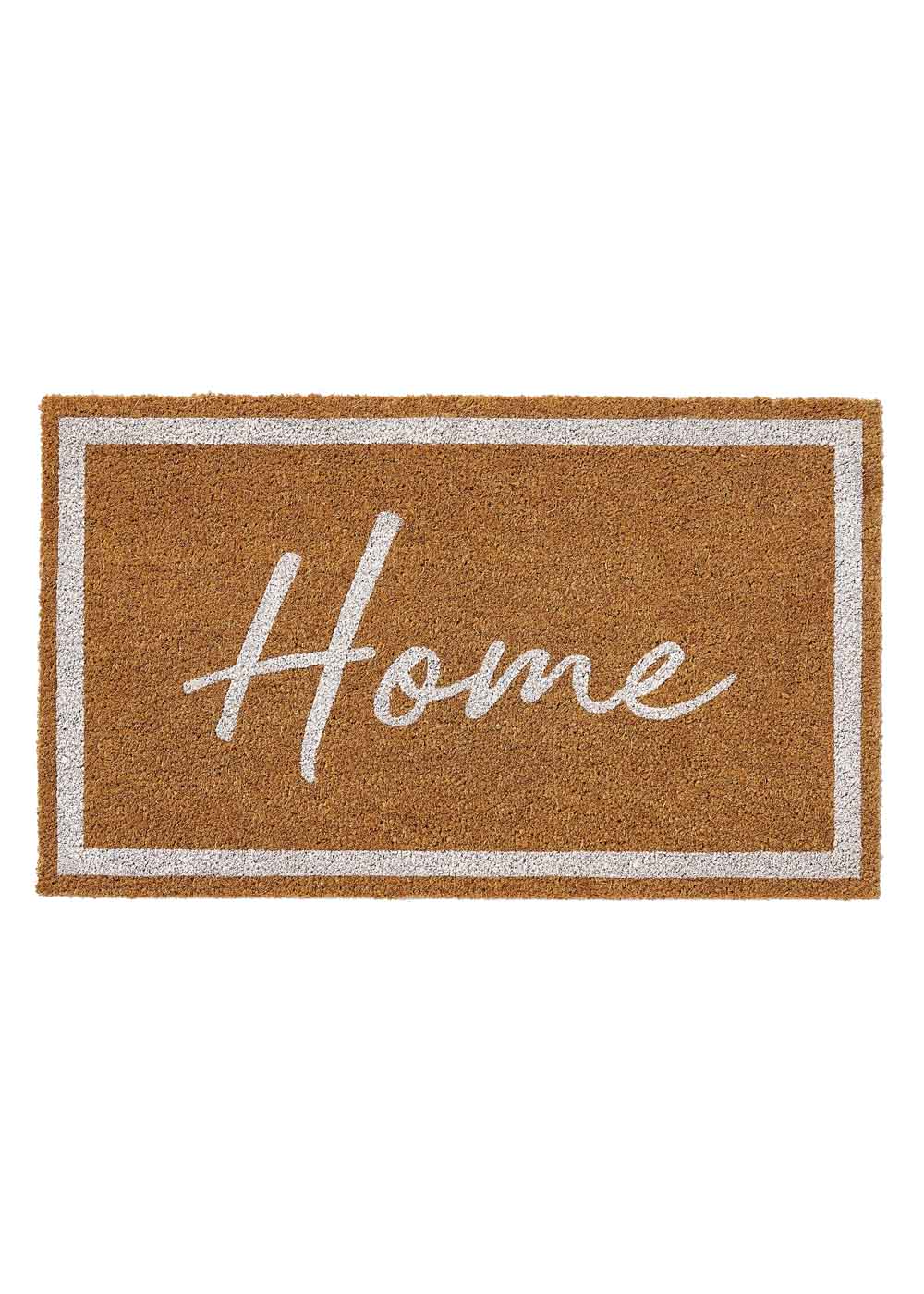 PVC Backed Coir Doormat - Home