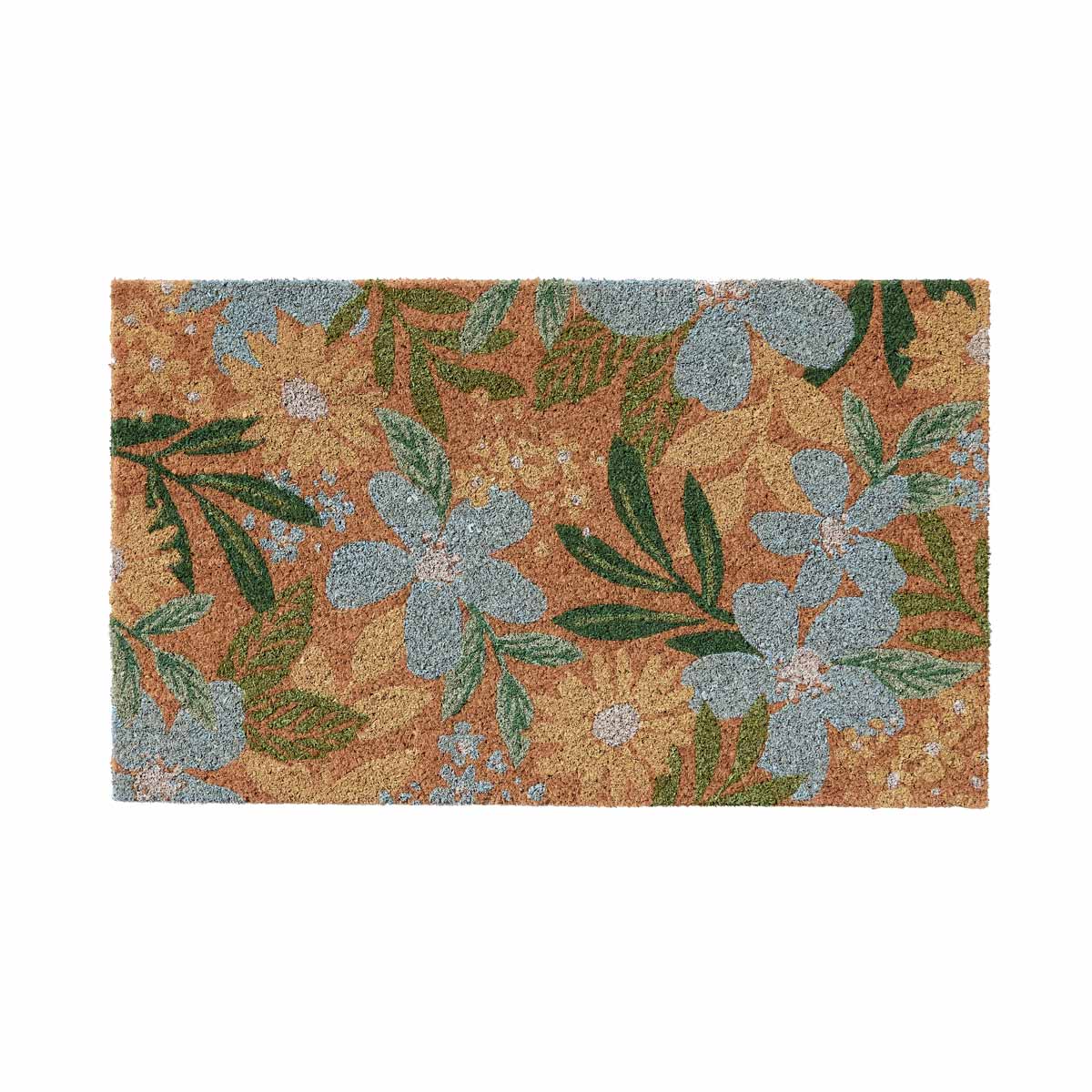 Bella Blue Door Mat | Coir Doormats Belrose | Rugs N Timber