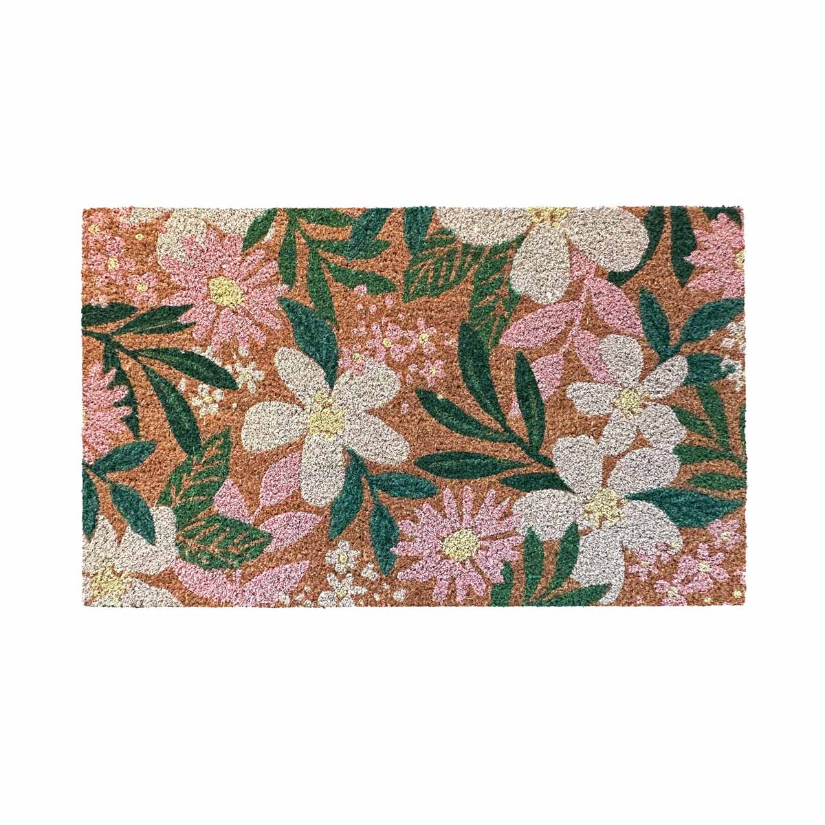 Bella Pink Door Mat | Coir Doormats Belrose | Rugs N Timber