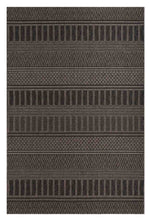 Newport Charcoal Weave Outdoor Rug