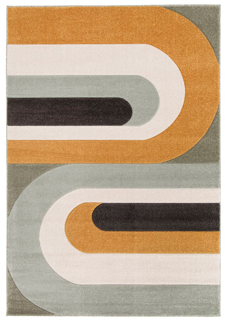 Cremorne Curves Rug | Mid-Century Rugs Belrose | Rugs N Timber – Rugs ...