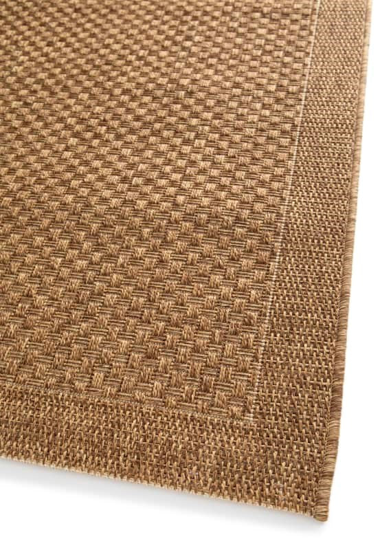 Newport Beige Cross Stitch Outdoor Rug