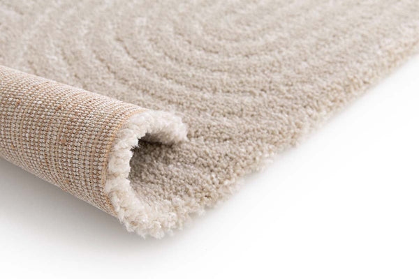Ivy Beige Curves Rug | Modern Rugs Belrose | Rugs N Timber – Rugs 'N ...