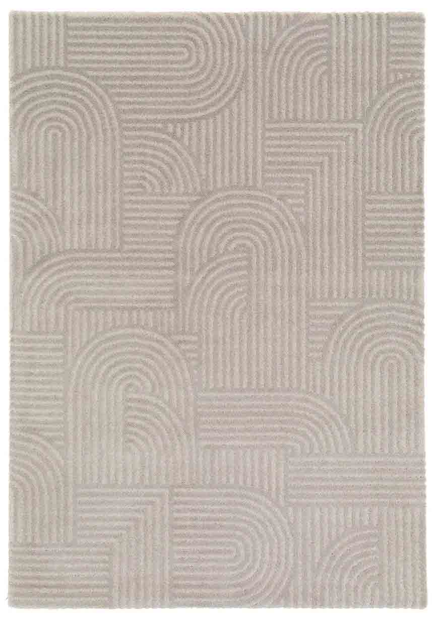 Ivy Silver Curves Rug | Modern Rugs Belrose | Rugs N Timber