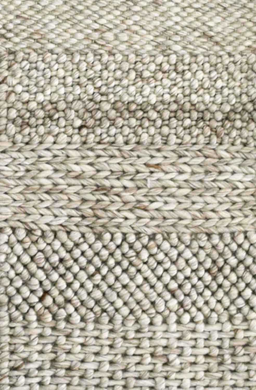 Emerald Stripe Oyster Rug
