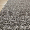 Emerald Charcoal Textured Rug | Wool Rugs Belrose | Rugs N Timber