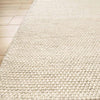 Emerald Cream Textured Rug | Wool Rugs Belrose | Rugs N Timber