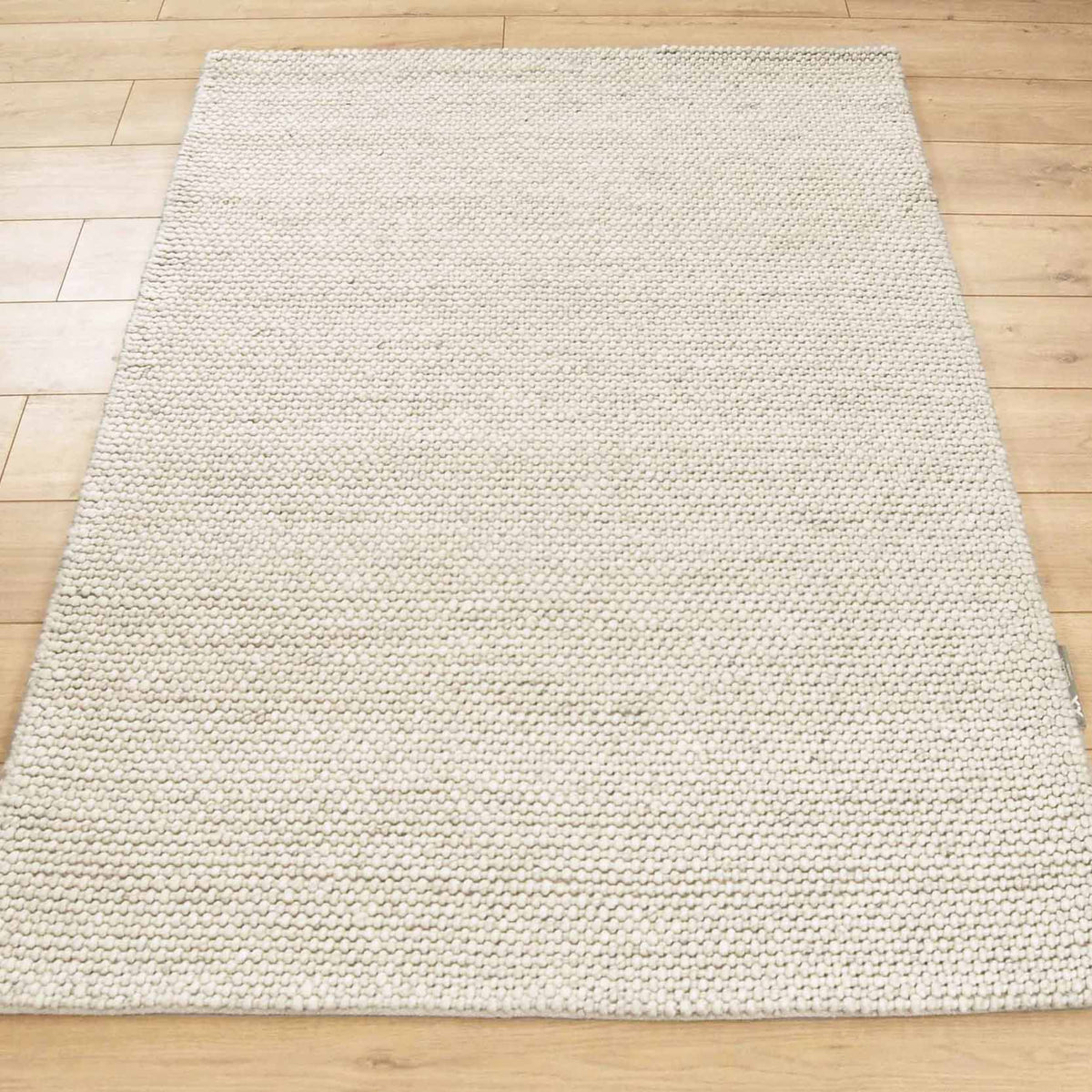 Emerald Cream Textured Rug | Wool Rugs Belrose | Rugs N Timber